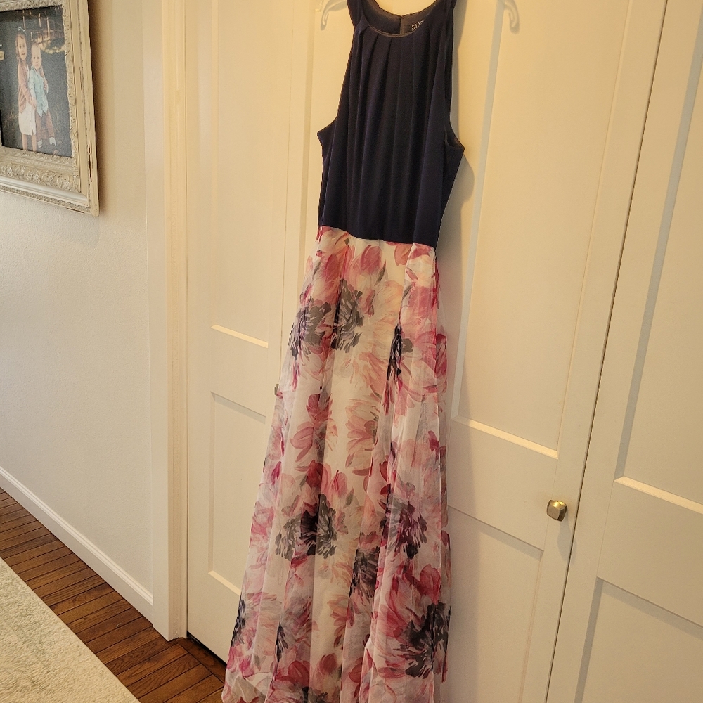 SLNY formal long dress.